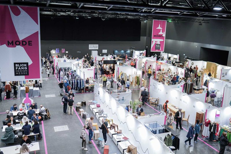 Designinnovation am Puls der Zeit gibt es in der Messehalle an der Blickfang Basel.