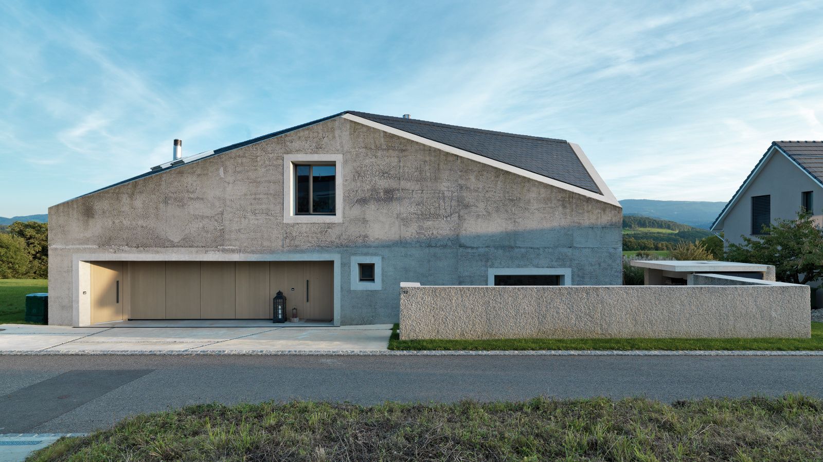 Freistehendes Haus der Findling von Seltisberg Raum und Wohnen