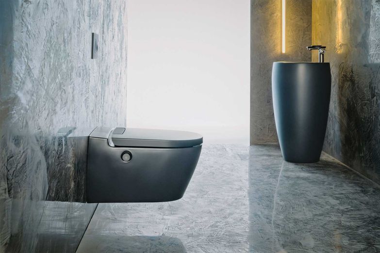 Wellness der anderen Art: das neue Dusch-WC «Cleanet Auria» integriert die Technik dezent im Keramikkörper, so dass es auf den ersten Blick wie ein elegantes, modernes WC wirkt. Entwickelt in Zusammenarbeit mit dem Schweizer Designer Peter Wirz vom Studio Vetica. laufen.ch