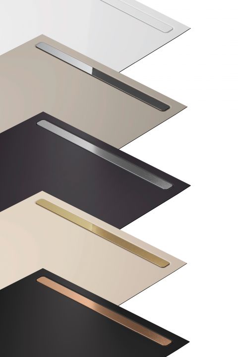 Die Kraft des Materials spiegelt sich auch im Design wieder: Dank neuer Farben, Oberflächen, Designblenden und Abmessungen stehen für die emaillierte Duschfläche «Nexsys» rund 5000 Kombinationsmöglichkeiten zur Verfügung. Kaldewei.