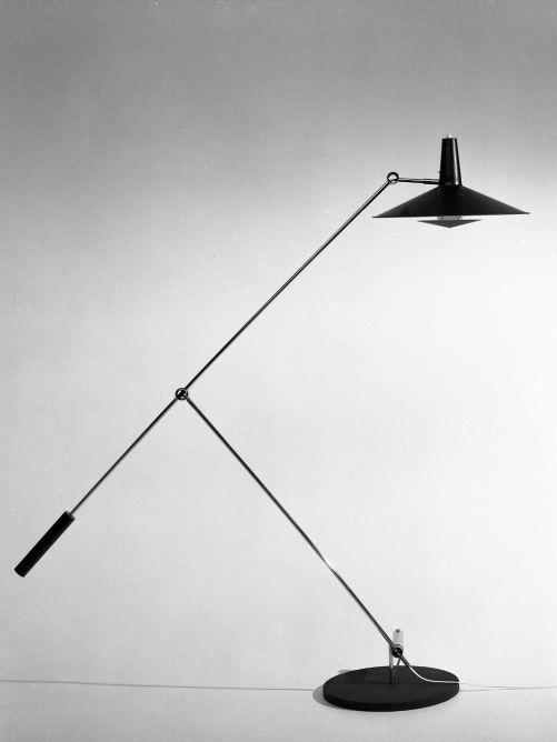 Mit der 1951 entworfenen Stehleuchte «TYPE 600» schrieb das Ehepaar Baltensweiler Schweizer Designgeschichte.