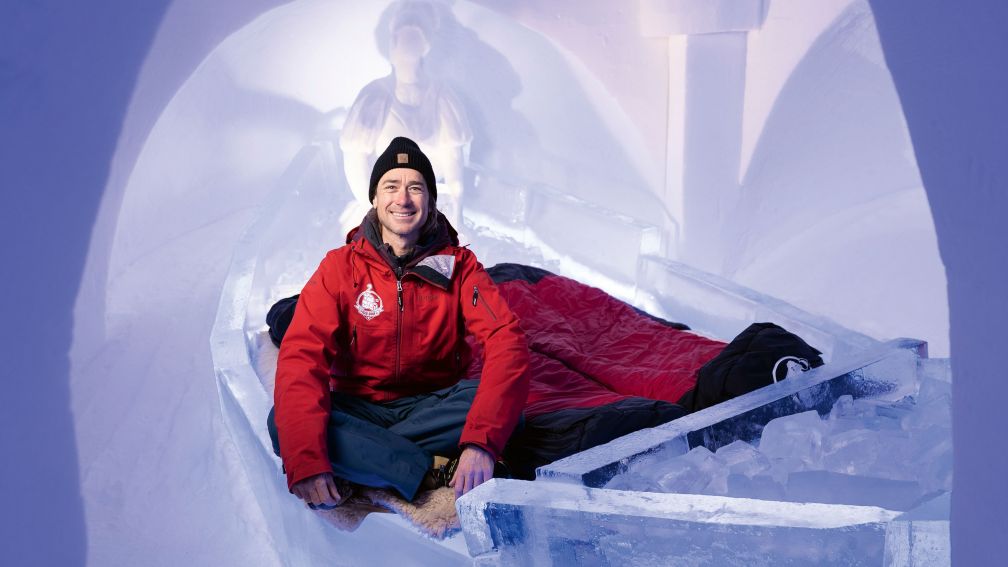 Geschäftsführer Iglu-Dorf Davos-Klosters: Kunst aus Eis und Schnee