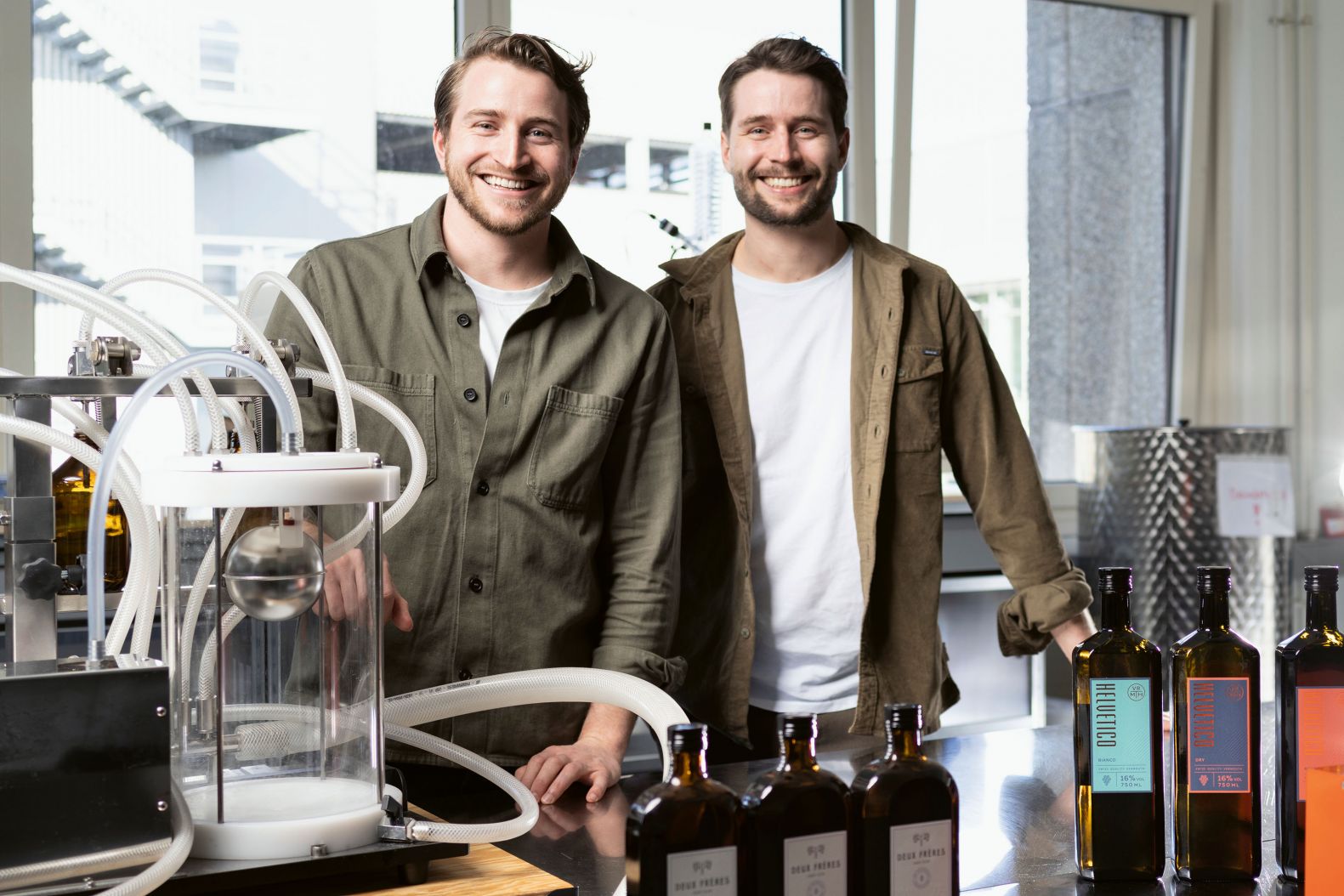 Gian und Florian Grundböck, Gin-Produzenten