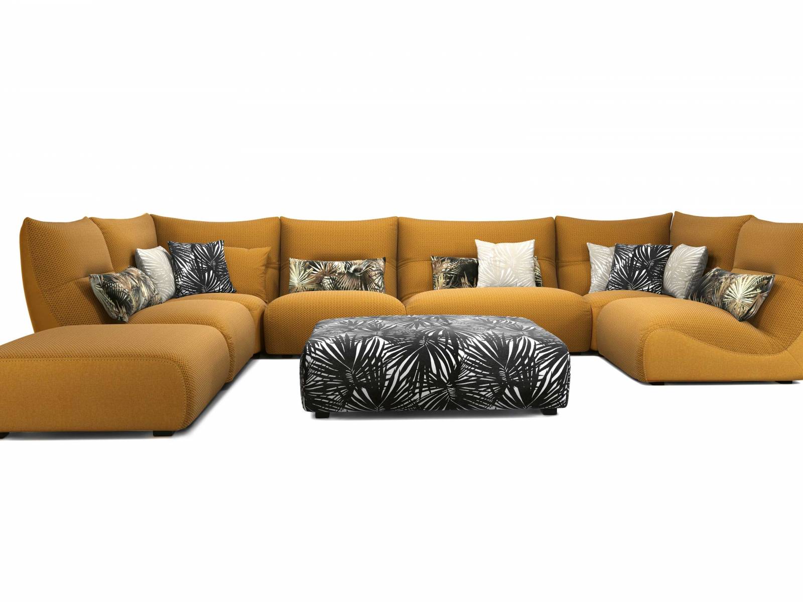In Anlehnung an das ursprünglich für den Innenbereich konzipierte Modell gibt es das Sofa «Temps Calme» jetzt für den Outdoor-Bereich. Modular aufgebaut, lässt es sich der eigenen Terrasse perfekt anpassen. In Uni und frech gemusterten Bezügen. ROCHE BOBOIS.