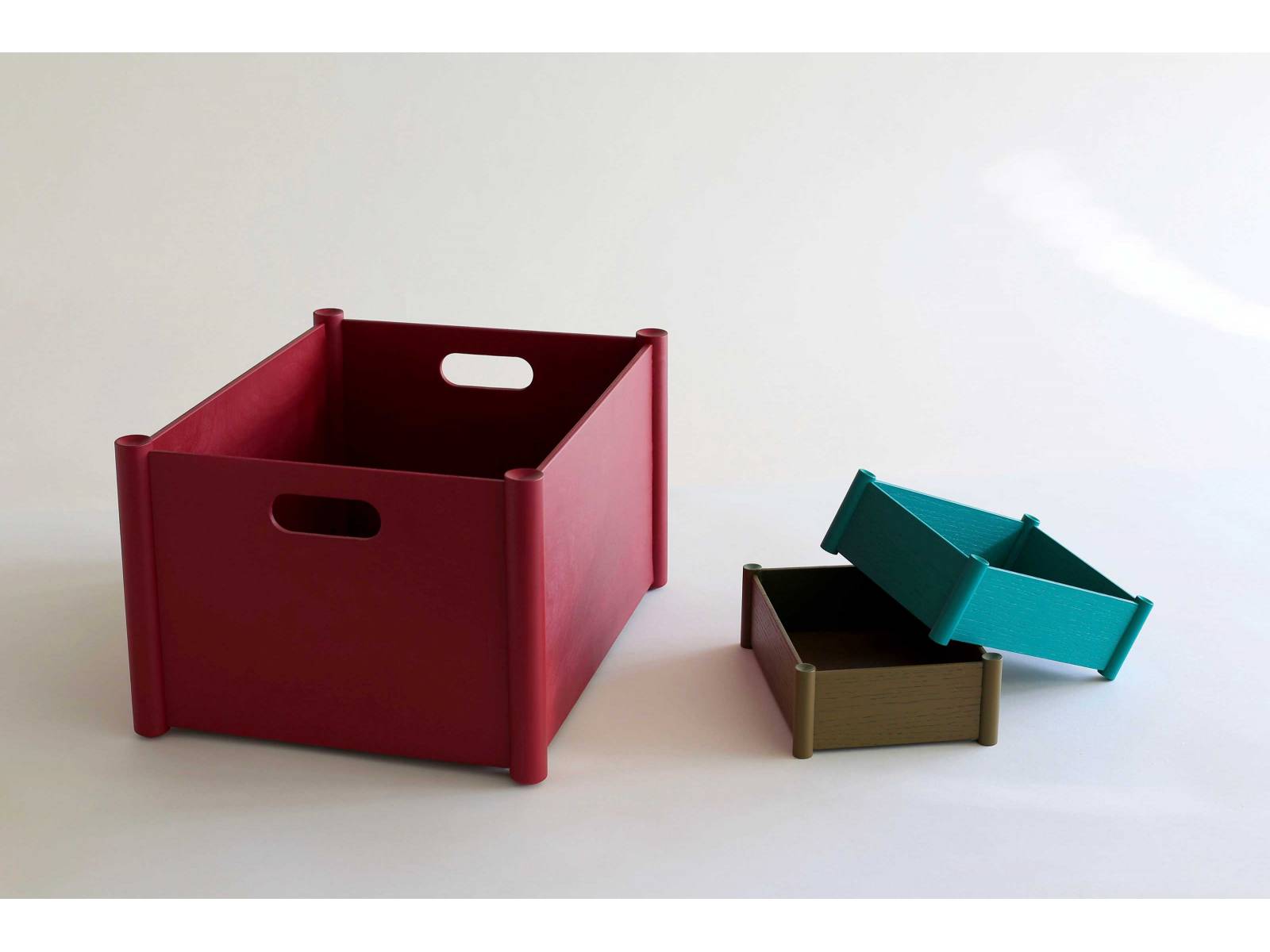 «Pillar Box» – stapelbare Aufbewahrungsbox. Design: Rasmus Palmgren.
