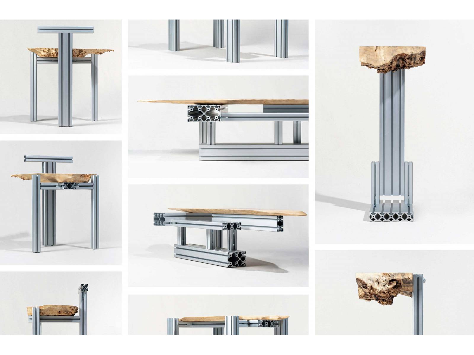 «Pur» – Möbel- und Objektserie mit System und Offenheit. Design: Sebastian Kommer.